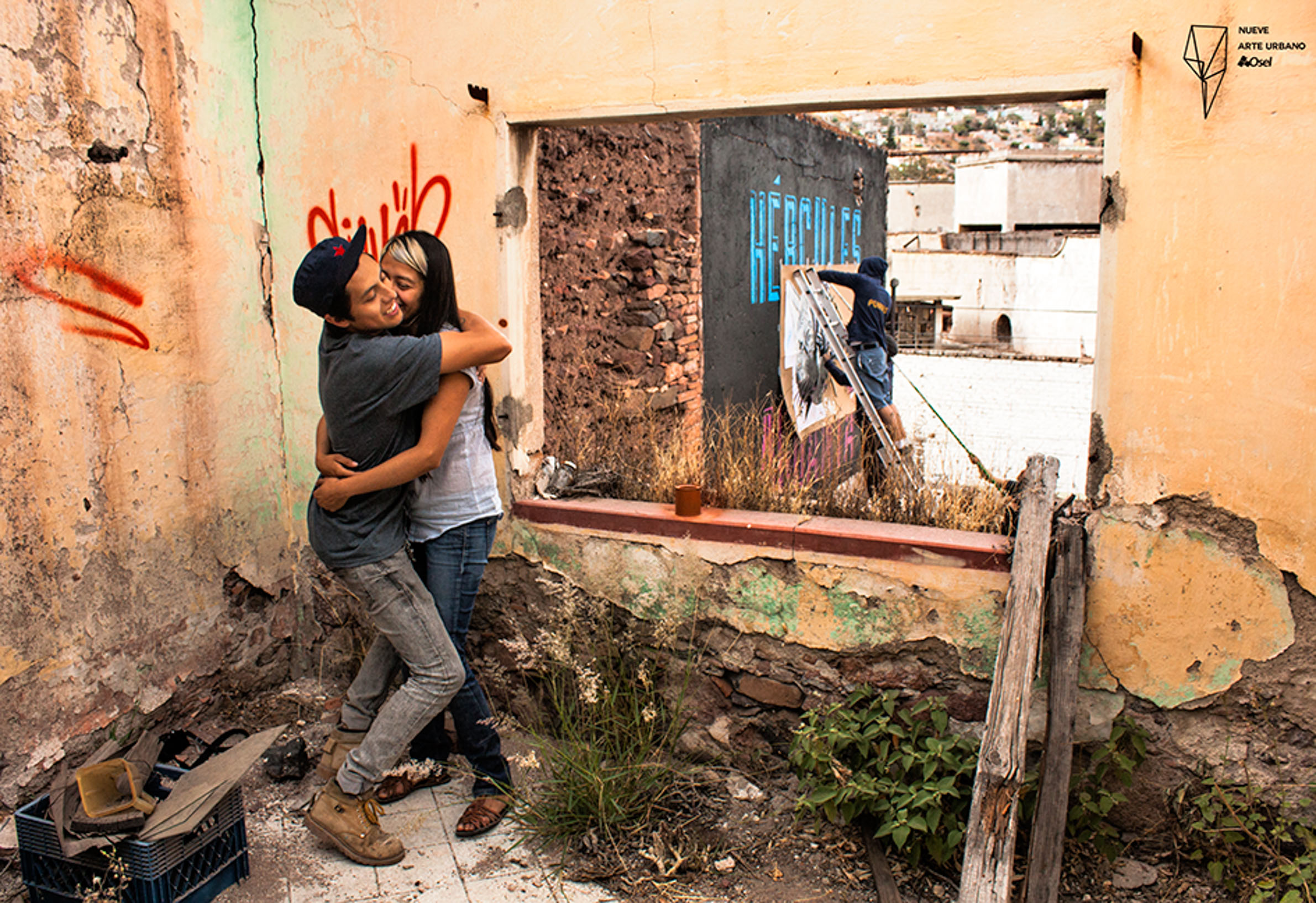 barrio, gata, pueblo, ánimo