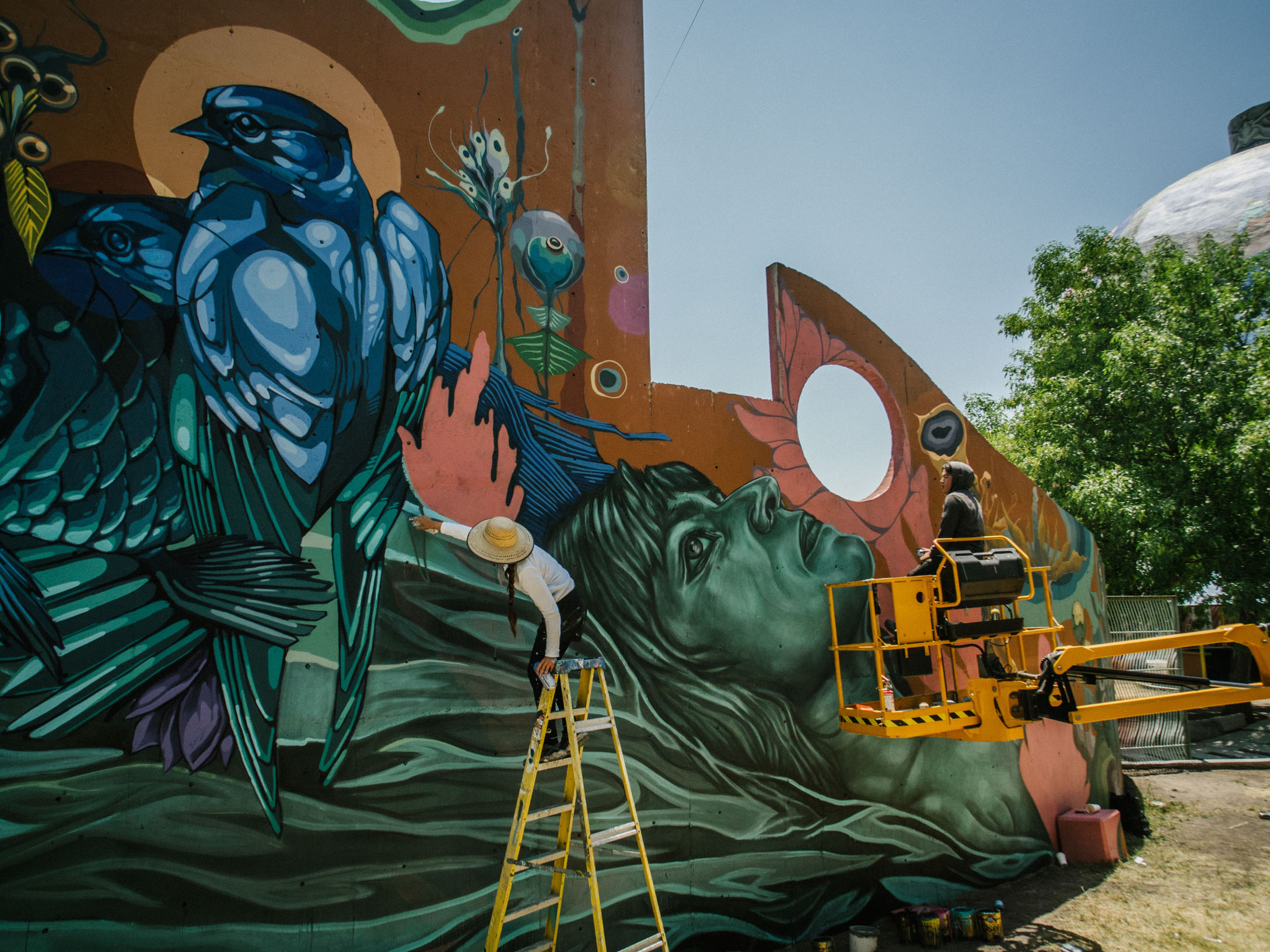 #NueveArteUrbano #TodoEsUno #PaxUrbana #Queretaro #ArteUrbano #Graffiti #muralismomexicano #artemexicano