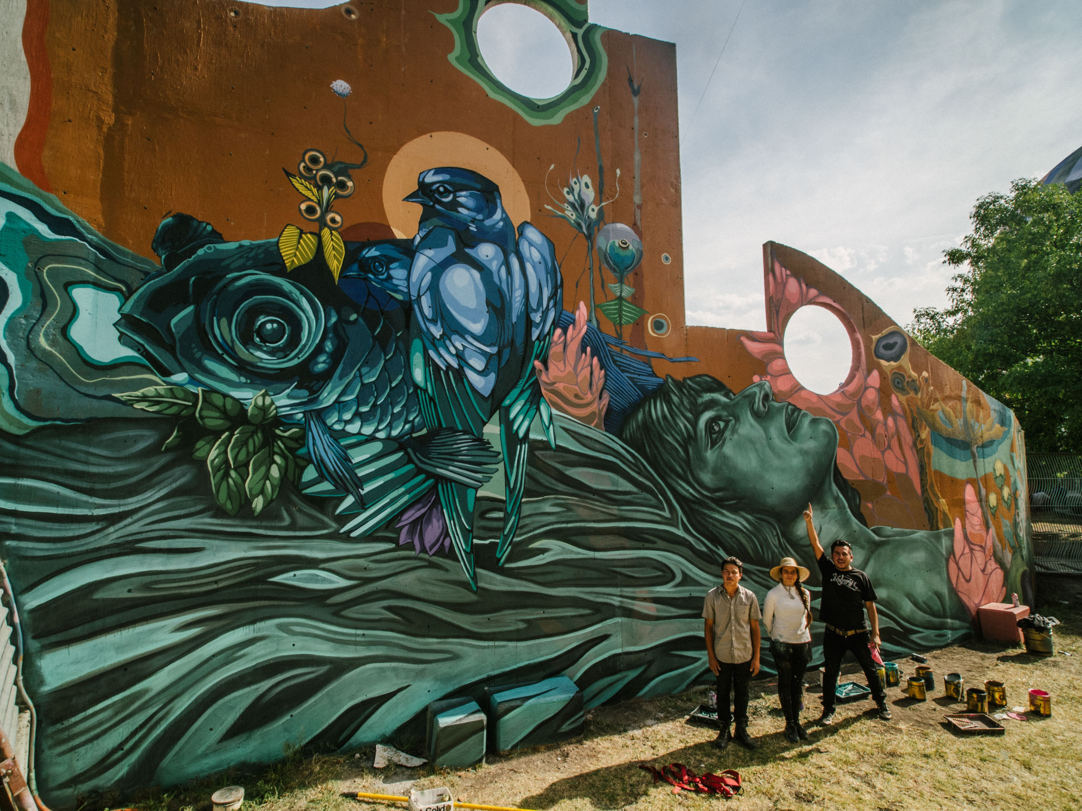 #NueveArteUrbano #TodoEsUno #PaxUrbana #Queretaro #ArteUrbano #Graffiti #muralismomexicano #artemexicano